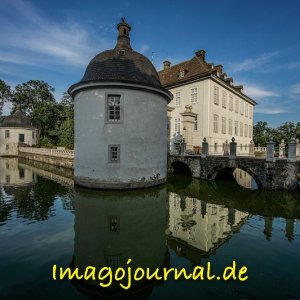  Wasserschloss Vinsebeck am Abend